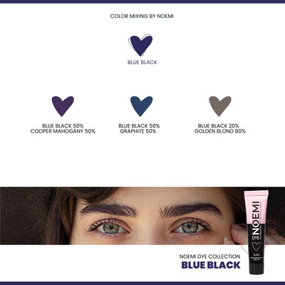 Noemi - Hybrid Brow & Lash Dye: Blue Black