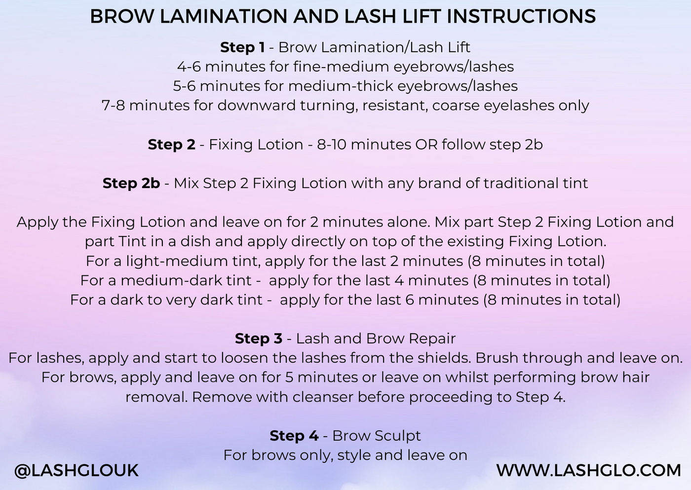 Lash Glo | 20 MINUTE Brow Lamination and Lash Lift – Edge Beauty Pro ™️