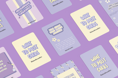 Unlock Endless Content Ideas with What to Post Cards