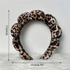 Terry Cloth Headband Leopard Print - Edge Beauty Pro ™️