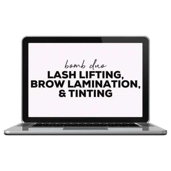 Bomb DUO Lash Lift & Brow Lamination Online Course - Edge Beauty Pro ™️