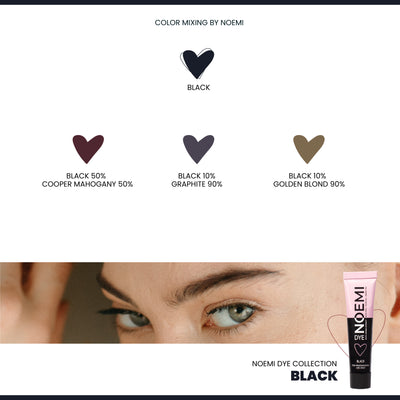 Noemi - Hybrid Brow & Lash Dye: Black