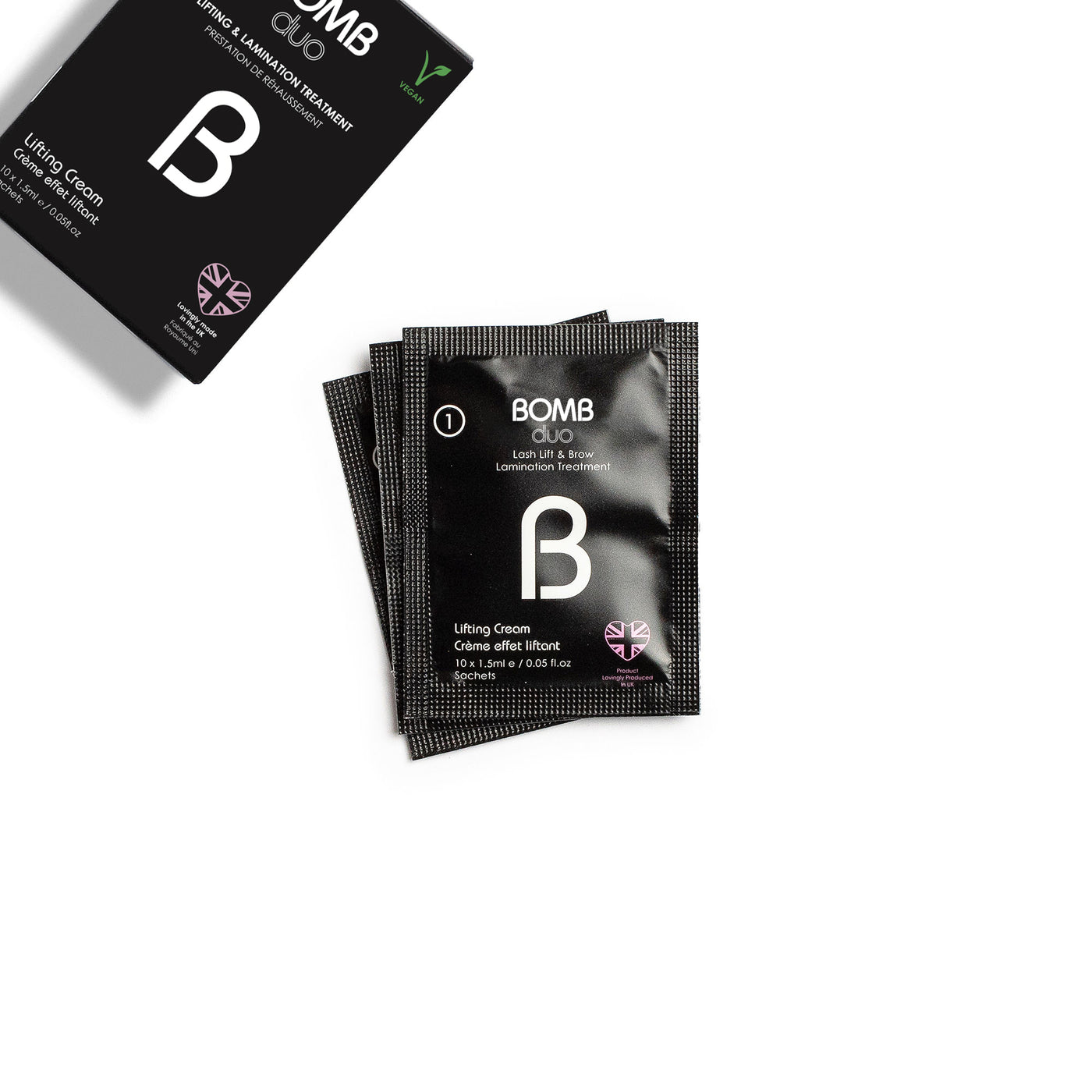 BOMB Duo Lash Lift Lotion Packets