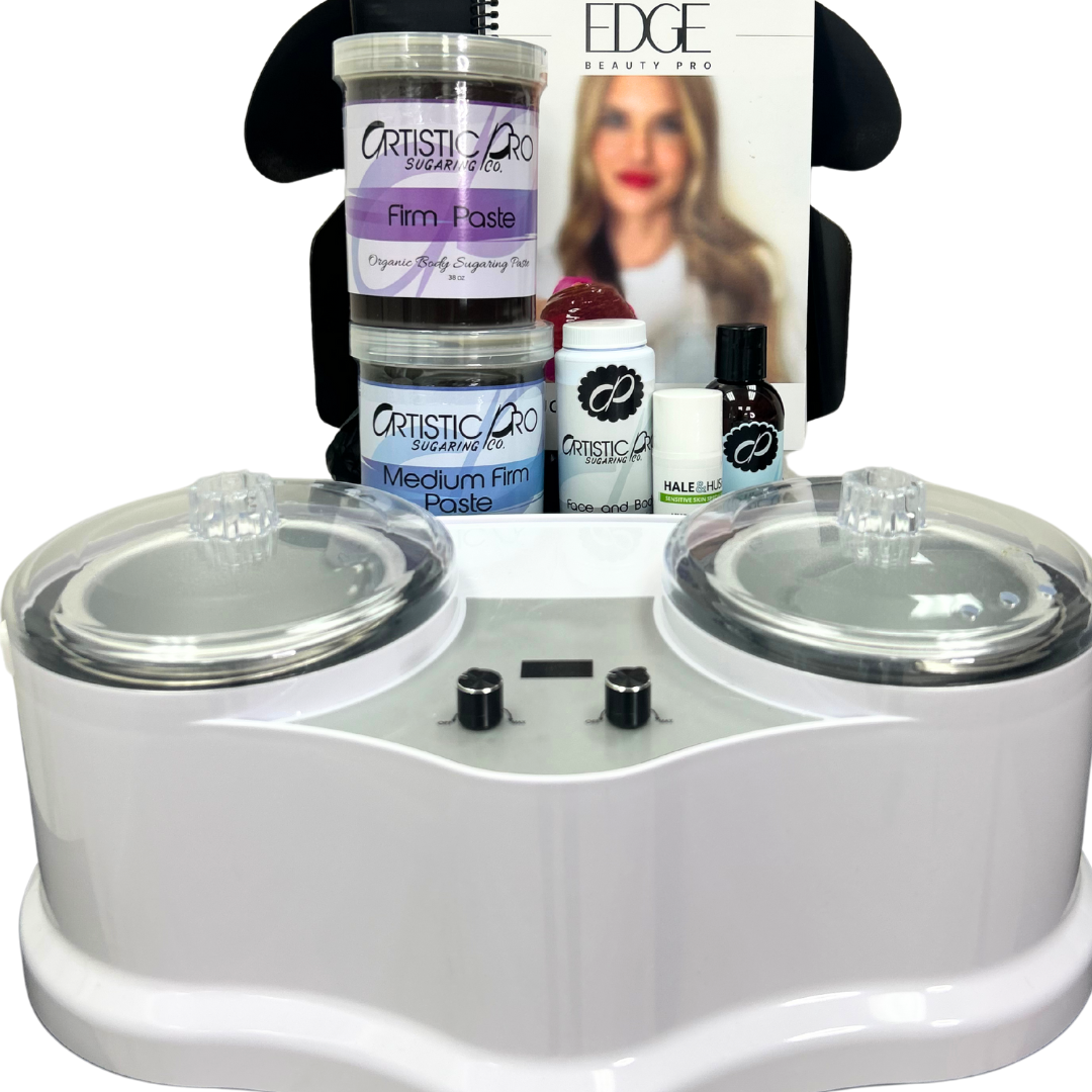Organic Sugar Kit | Essentials Starter Kit & Double Warmer for Professionals