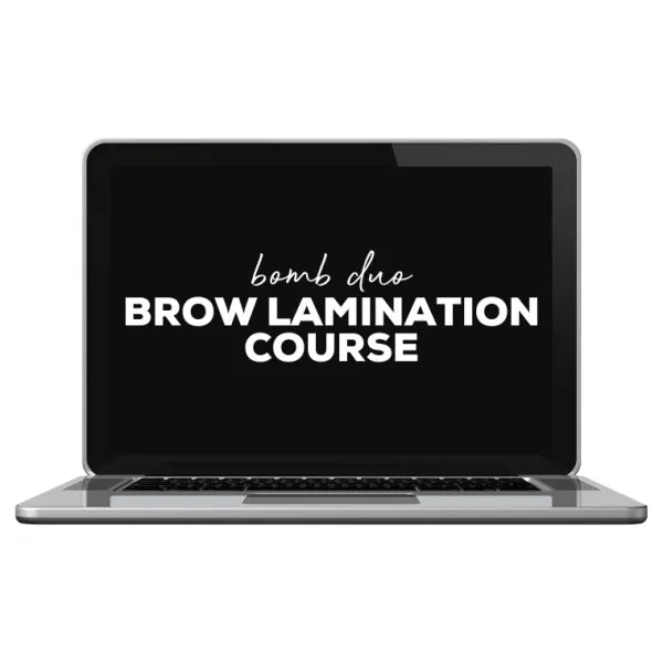 Bomb DUO BROW LAMINATION Online Course - Edge Beauty Pro ™️