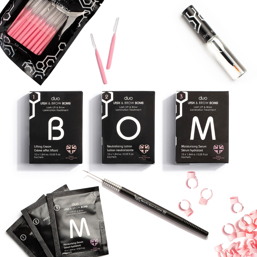 BOMB DUO: Lash Lift & Brow Lamination Hands On Course